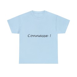 T-shirt bleu ciel connasse