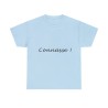 T-shirt bleu ciel connasse