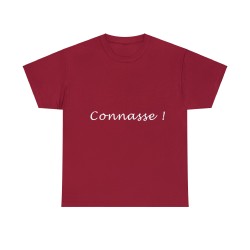 T-shirt rouge cardinal connasse