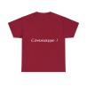 T-shirt rouge cardinal connasse