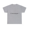 T-shirt gris connasse