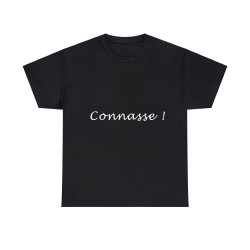 T-shirt noir connasse