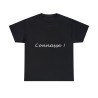 T-shirt noir connasse