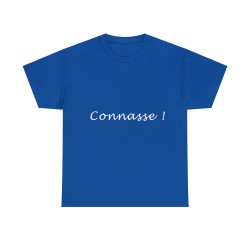 T-shirt bleu royal connasse