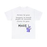 t-shirt blanc fermez les yeux