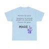 t-shirt bleu ciel fermez les yeux