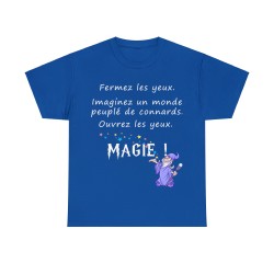 t-shirt royal fermez les yeux