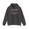 hoodie - sweat à capuche gris foncé je n'ai qu'une prétention