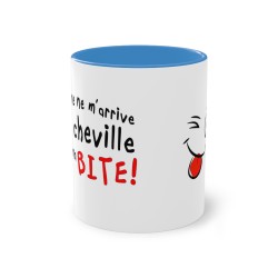 Mug bleu clair personne ne m'arrive à la cheville