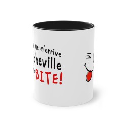 Mug noir personne ne m'arrive à la cheville