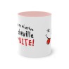 Mug rose personne ne m'arrive à la cheville