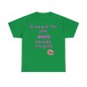 Tshirt femme vert irlandais je suis peut être petite