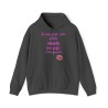 hoodie - sweat à capuche femme gris foncé je suis peut être petite
