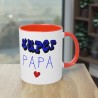 Le mot “SUPER” accompagné d’un petit nom affectueux pour transmettre un message simple, tendre et positif - Mug humour -