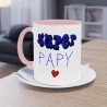 Le mot “SUPER” accompagné d’un petit nom affectueux pour transmettre un message simple, tendre et positif - Mug humour -