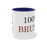 mug Bleu foncé 100% Brune