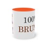 mug orange 100% Brune