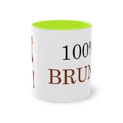 mug vert clair 100% Brune