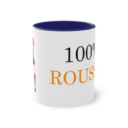 mug Bleu foncé 100% rousse