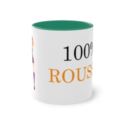 Mug vert foncé 100% rousse