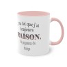 Mug rose J'ai toujours raison...