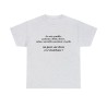 T-shirt cendre je suis gentille, patiente, drôle...