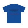 T-shirt royal je voudrais rassurer les gens...