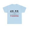 T-shirt bleu ciel je ne vieillis pas ...