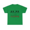 T-shirt vert irlandais je ne vieillis pas ...