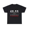 T-shirt noir je ne vieillis pas ...
