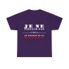T-shirt violet je ne vieillis pas ...