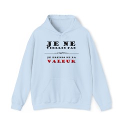 Sweat bleu clair je ne vieillis pas ...