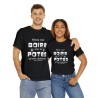 couple avec T-shirt noir mieux vaut boire avec ses potes...