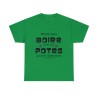T-shirt vert irlandais mieux vaut boire avec ses potes...