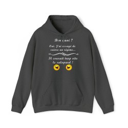 Sweat gris sombre ben quoi ? j'ai essayer de suivre ...