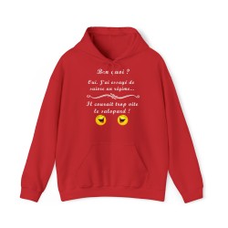Sweat rouge ben quoi ? j'ai essayer de suivre ...