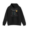 Sweat noir avant de parler PENSE ...