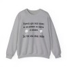Sweat gris n'avoir que deux mains ...