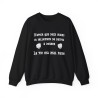 Sweat noir n'avoir que deux mains ...