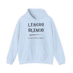 Hoodies bleu clair LENGUO SILENCIO ...