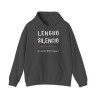 Hoodies gris fonce LENGUO SILENCIO ...