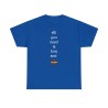T-shirt bleu royal All you need... Logo