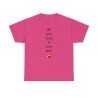 T-shirt fuchsia All you need... Logo