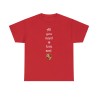 T-shirt rouge All you need... Logo