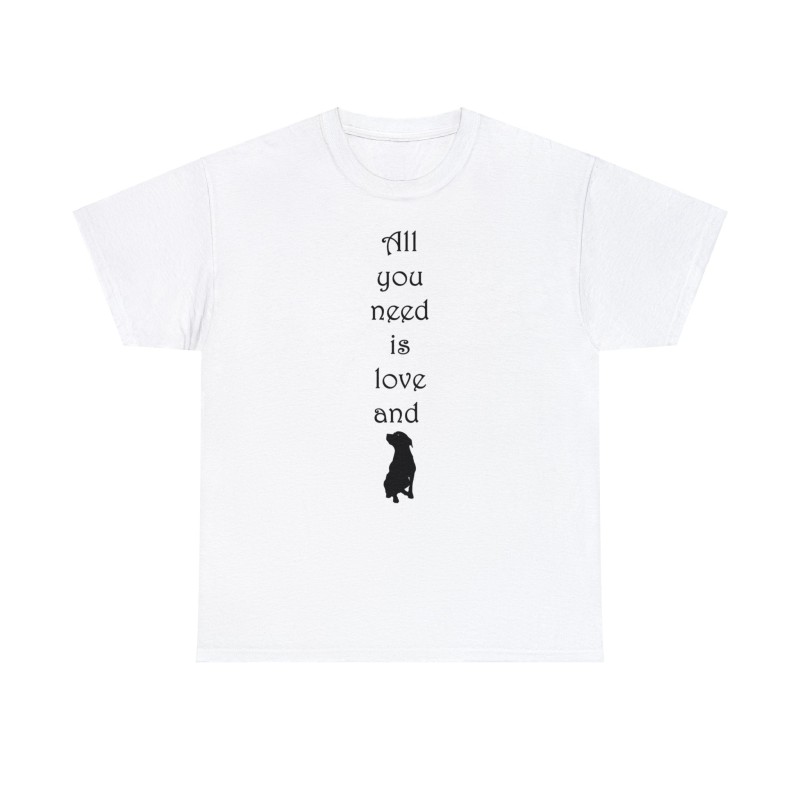 T-shirt blanc all you need  image