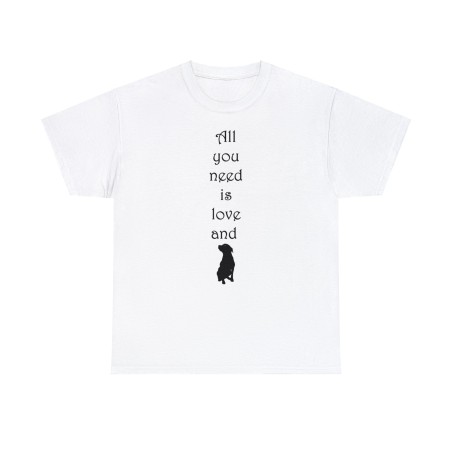 T-shirt blanc all you need  image