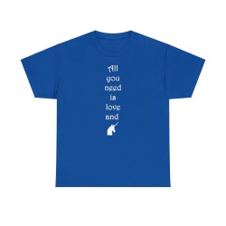 T-shirt bleu royal all you need  image