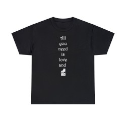 T-shirt noir all you need  image