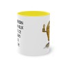 Pas besoin de cheveux avec ce corps de rêve - mug humour -