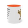 Pas besoin de cheveux avec ce corps de rêve - mug humour -